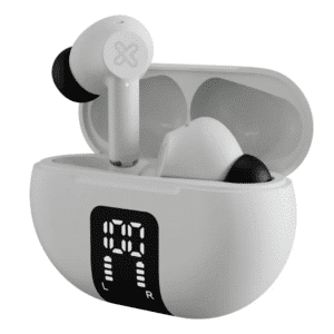 Klip Xtreme - True wireless earphones - Para Phone / Para Portable electronics / Para Tablet - Wireless - 22Hrs ANC White - Audio y Video - Auriculares - KTE-755WH