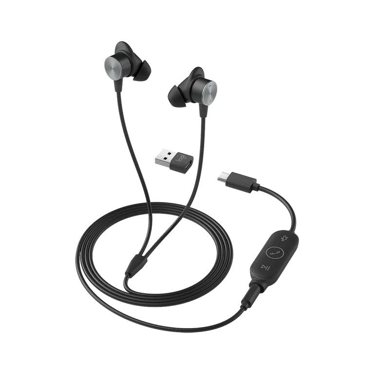 Audifono Logitech Zone Wired With Noise Cancelling Grafito - Headset - 981-001008