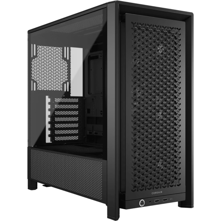 Case Corsair Frame 4000d Rs Modular Mid-tower Tempered Glass Usb-c 2usb-a Negro - Chasis - CC-9011312-WW