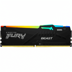 Dimm Kingston 16gb Fury Beast Black Rgb Expo 1x16gb Ddr5-5600mts Cl36 288-pin 16bit - Memorias - KF556C36BBEA-16