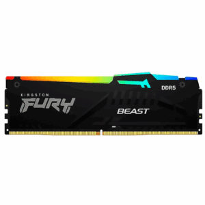 Dimm Kingston Fury Beast Black Rgb Expo 16gb Cl32  Ddr5-6400mts - Memorias - KF564C32BBEA-16