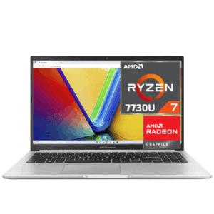 Laptop Asus Vivobook 15 Amd R7-7730u (13va) Ram 16gb 512gb Ssd Cool Silver-15.6"fhd-freedos+moch+mouse EspaÑol - M1502ya-nj673