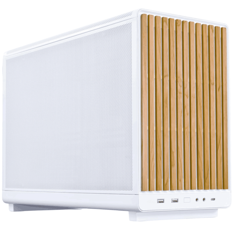 Case Gamer Lian Li A3-matx-wd-26.3l Micro Form Factor Chassis-no Fans Included-supports 360mm Aio-modularity Design-for M-atx, Itx Motherboard-dan Collaboration-wood Front Panel-white (a3w-wd) – Cs – Cs-a3wwd2 – Lian-li – 840353046559 – A3w-wd (white)