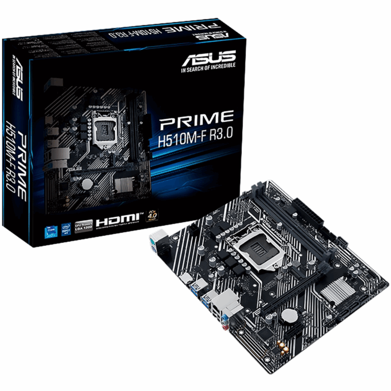 Mainboard Asus Prime H510m-f R3.0 11th Lga1200 2ddr4 Hdmi M.2 Usb2.0 Pcie4.0 Matx - Mother Board - 90MB1I20-M0EAY0