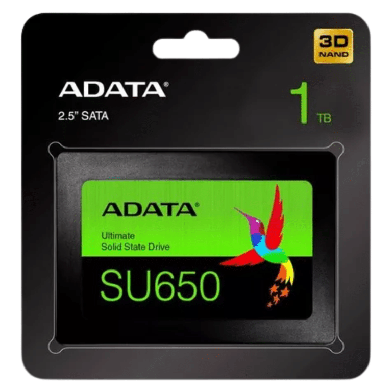 Disco Solido 1tb Adata Su-650 2.5" 3d Nand 3y- Asu650ss-1tt-r