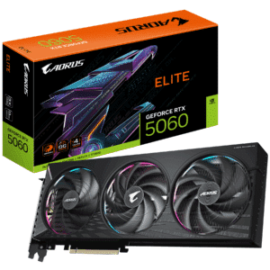Tarjeta De Video Gigabyte/aorus Geforce Rtx 5060 Elite 8g Gddr7 Pci-e 5.0 9vn5060ae-00-g10 - 889523050415 - GV-N5060AORUSE-8GD