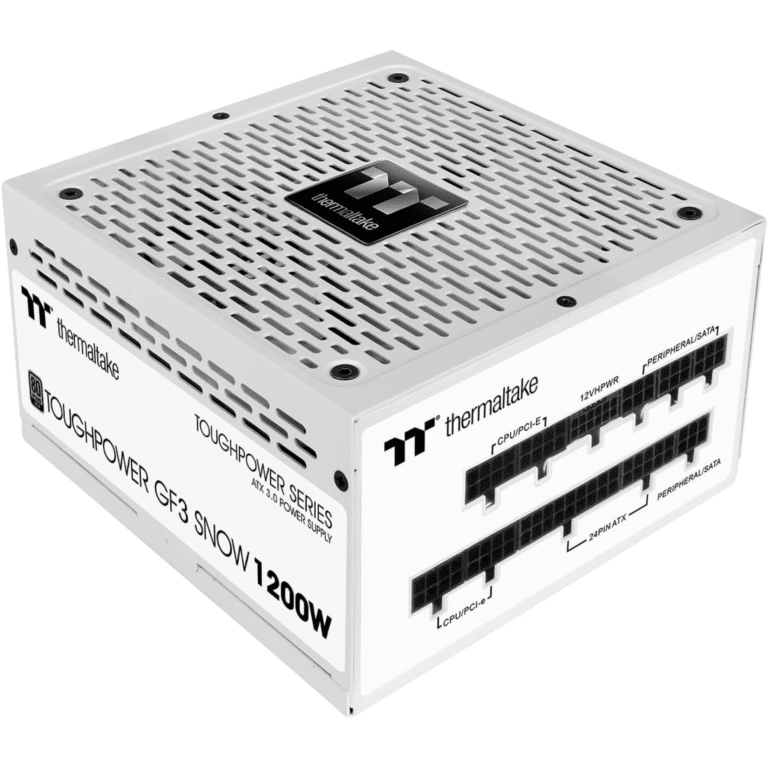 Thermaltake TOUGHPOWER GT Snow 1200W | SKU PS-GT1200S - PS - PS-GT1200S - THERMALTAK - 840480304331 - PS-TPT-1200FNFAGU-W