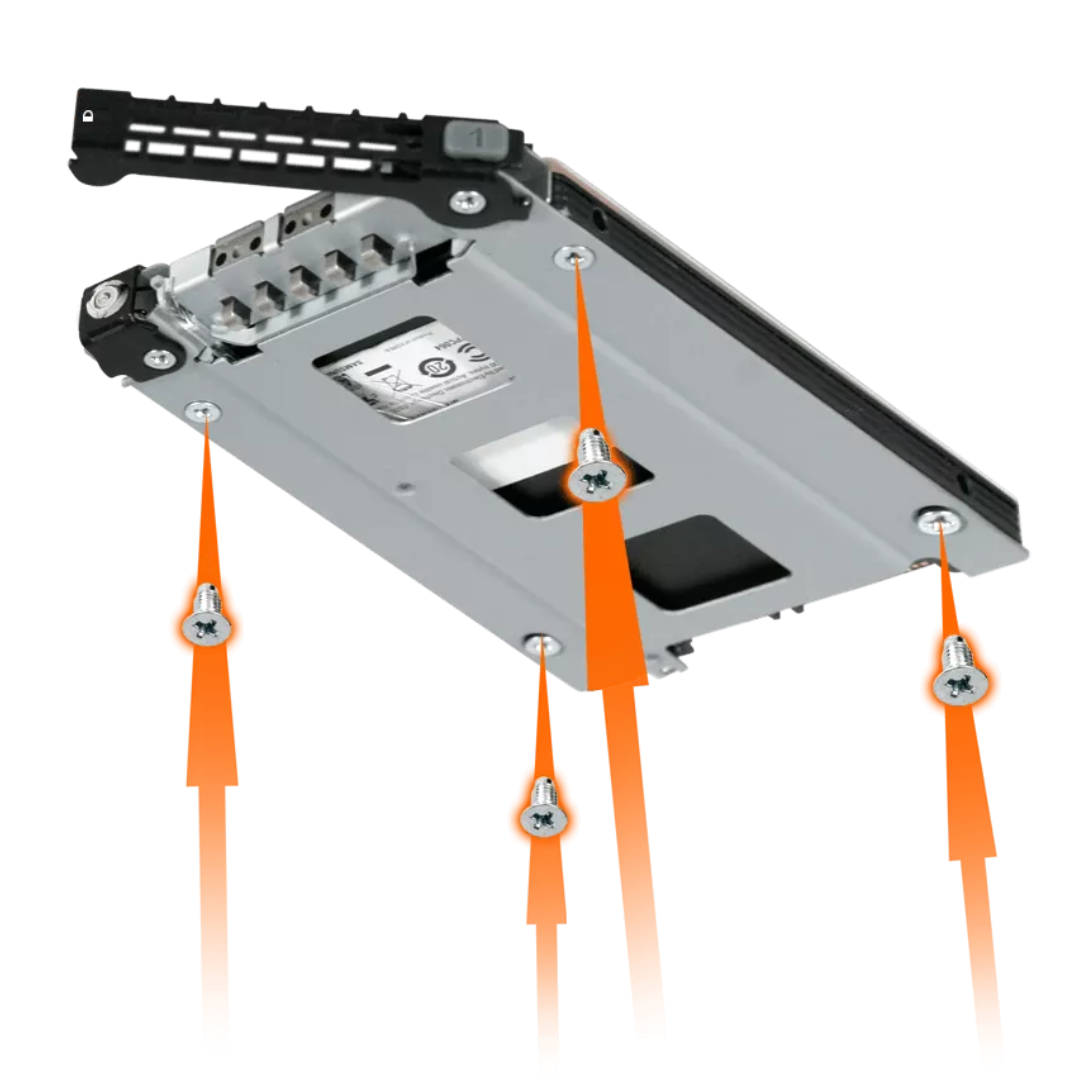 Cremax (ICY DOCK) ICY DOCK AC MB998SK-B ToughArmor 8x2.5SATA SSD HDD Backplane Cage f 5.25Bay HD 223248 (6)