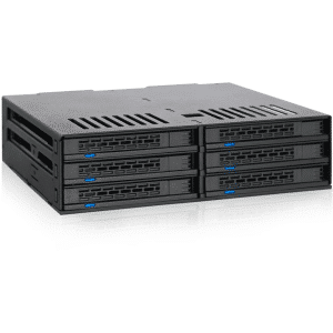 Cremax (ICY DOCK) ICY DOCK MB326SP-B 6x2.5inch SATA SAS HDD SSD Mobile Rack Cage in 1x5.25 Bay RD 193940 MB326SP-B
