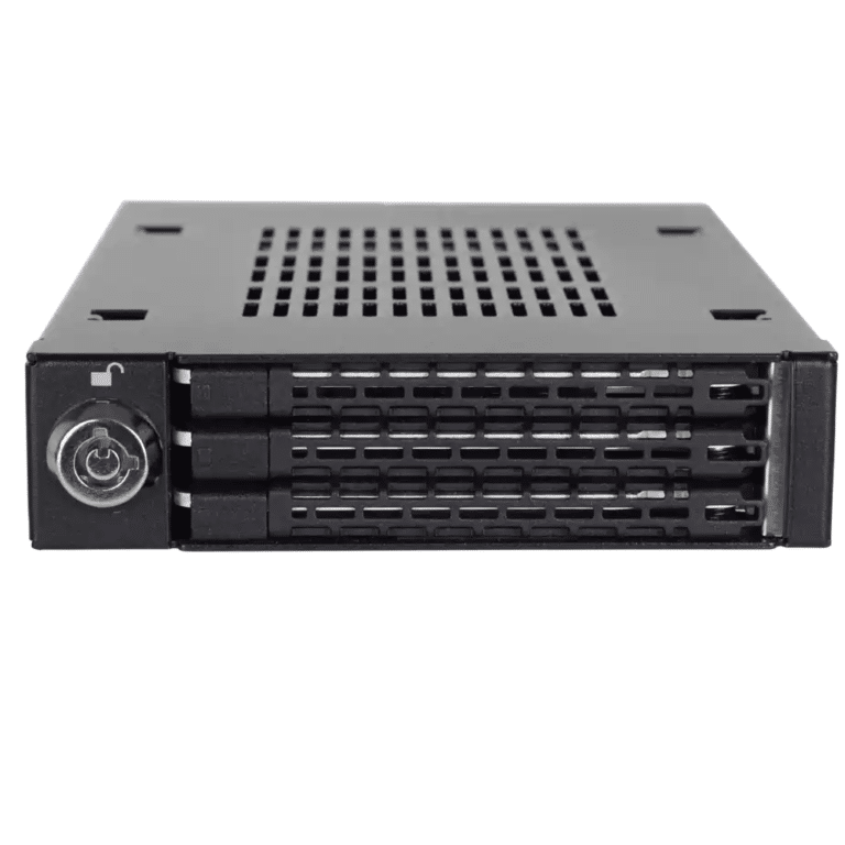 Cremax (ICY DOCK) ICY DOCK MB993SK-B 3Bay 2.5 SAS SATA HDD SSD Rack f 3.5 Device Bay Retail RD 179498 MB993SK-B
