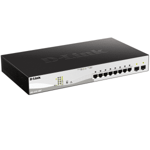 D-Link D-Link Network DGS-1210-10 Web Smart 8-Port Gigabit Switch with 2 SFP Slots NT 163331 DGS-1210-10