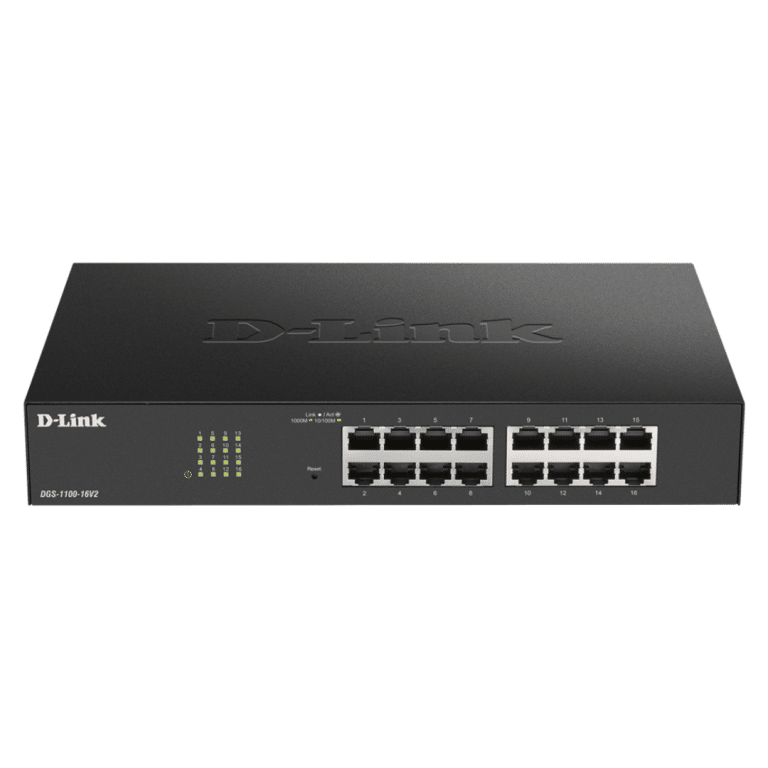 D-Link D-Link Switch DGS-1100-16V2 DGS-1100 Series 16PT Gigabit Smart Managed Switch NT 242909 DGS-1100-16V2