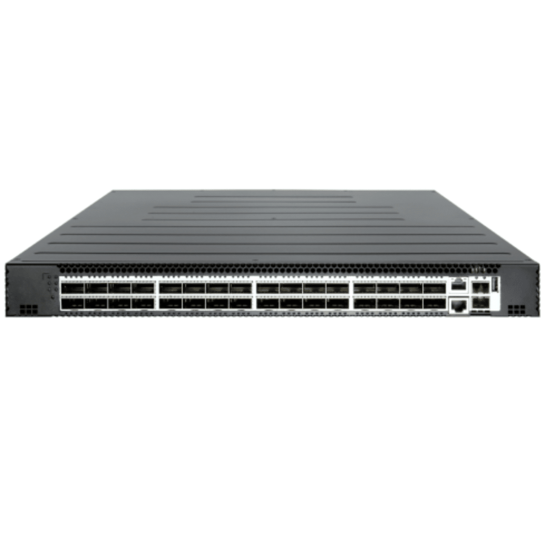 Edgecore Networks Edgecore SWT 7726-32X-O-48V-F AS7726-32X 32PT 100G QSFP28 D-1518 48V DC PSU NT 27 (3)