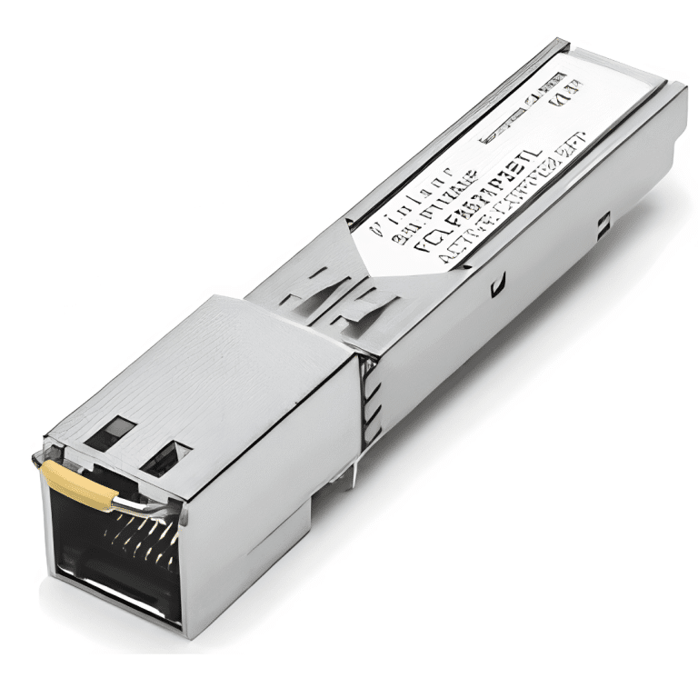 Finisar Finisar Network FCLF8521P2BTL SFP Transceiver 1000Base-T RoHS 3.3V RJ45 Bare NT 183448 FCLF8521P2BTL