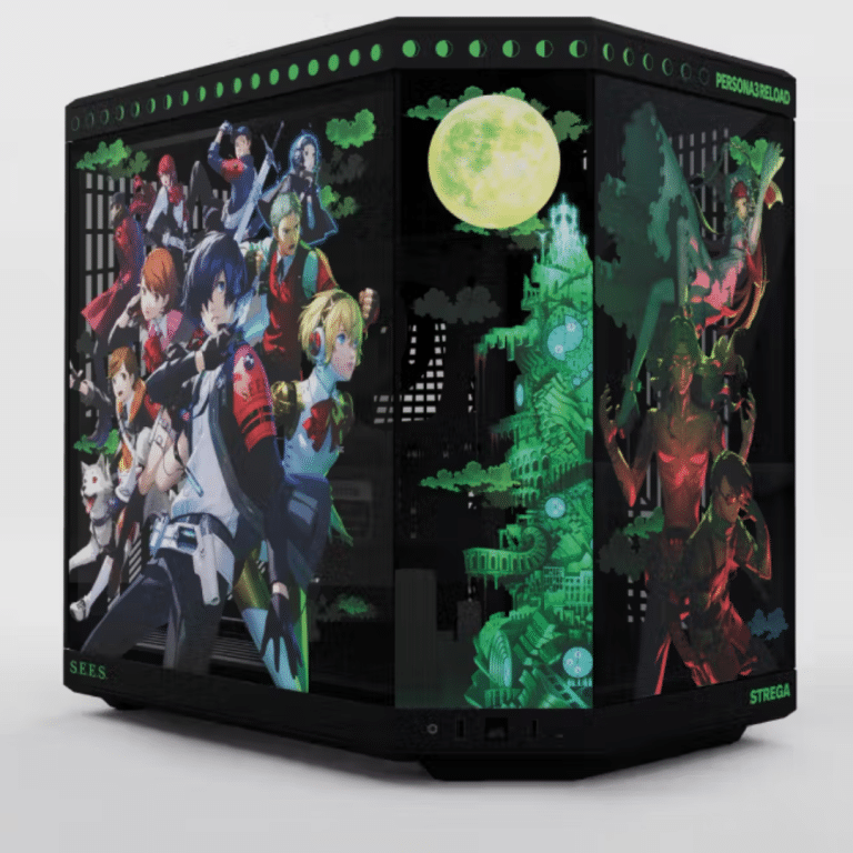 HYTE HYTE CS CS-HYTE-Y70-P3R Y70 Persona 3 ATX Mid Tower TG Black Green Retail CS 295321 CS-HYTE-Y70-P3R
