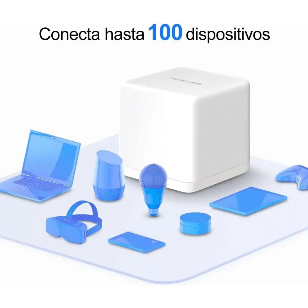 Halo Mercusys Wifi 5 Mesh Ac1300 Dual Band Hasta 1300mpbs 5ghz 2p Ethernet Gigabit 3pack - Redes - H (6)