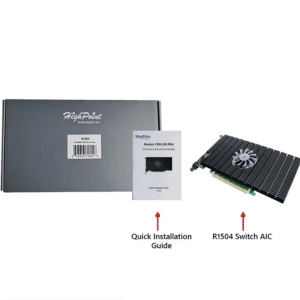 HighPoint HighPoint CC R1504 Rocket 1504 4x M.2 Port to PCIe 4.0 x16 NVMe HBA Controller CC 268749 R1504