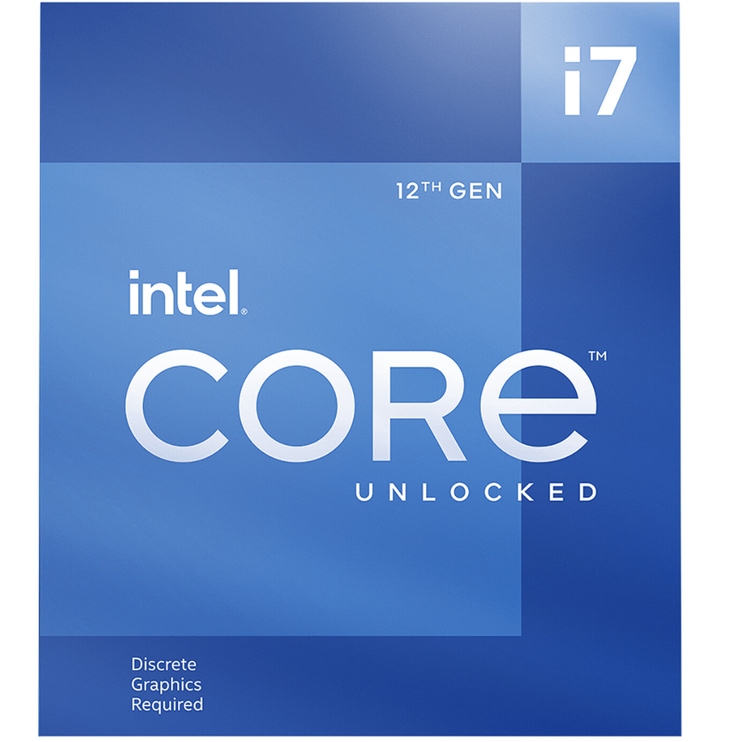 Intel Intel CPU BX8071512700KF Core i7-12700KF 12C 20T 3.6GHz 25M LGA1700 Retail CP 257295 BX8071512700KF (1)