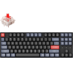 Keychron Keychron KB K8P-J1 K8 Pro QMK VIA WL FullyAssembled Alu GateronG ProRed Black KB 288336 K8P-J1