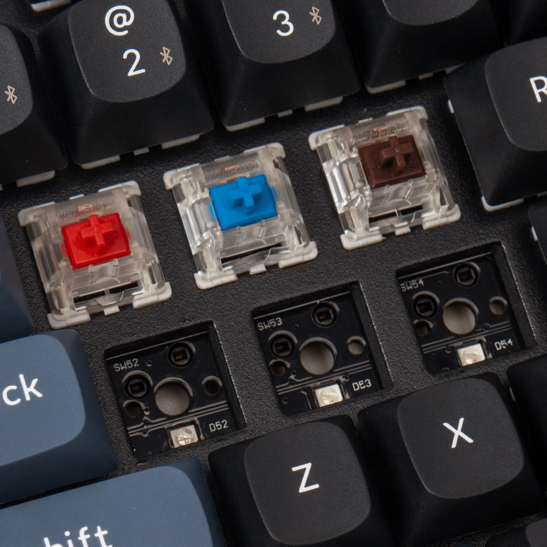 Keychron Keychron KB K8P-J1 K8 Pro QMK VIA WL FullyAssembled Alu GateronG ProRed Black KB 288336 K8P-J1 (6)