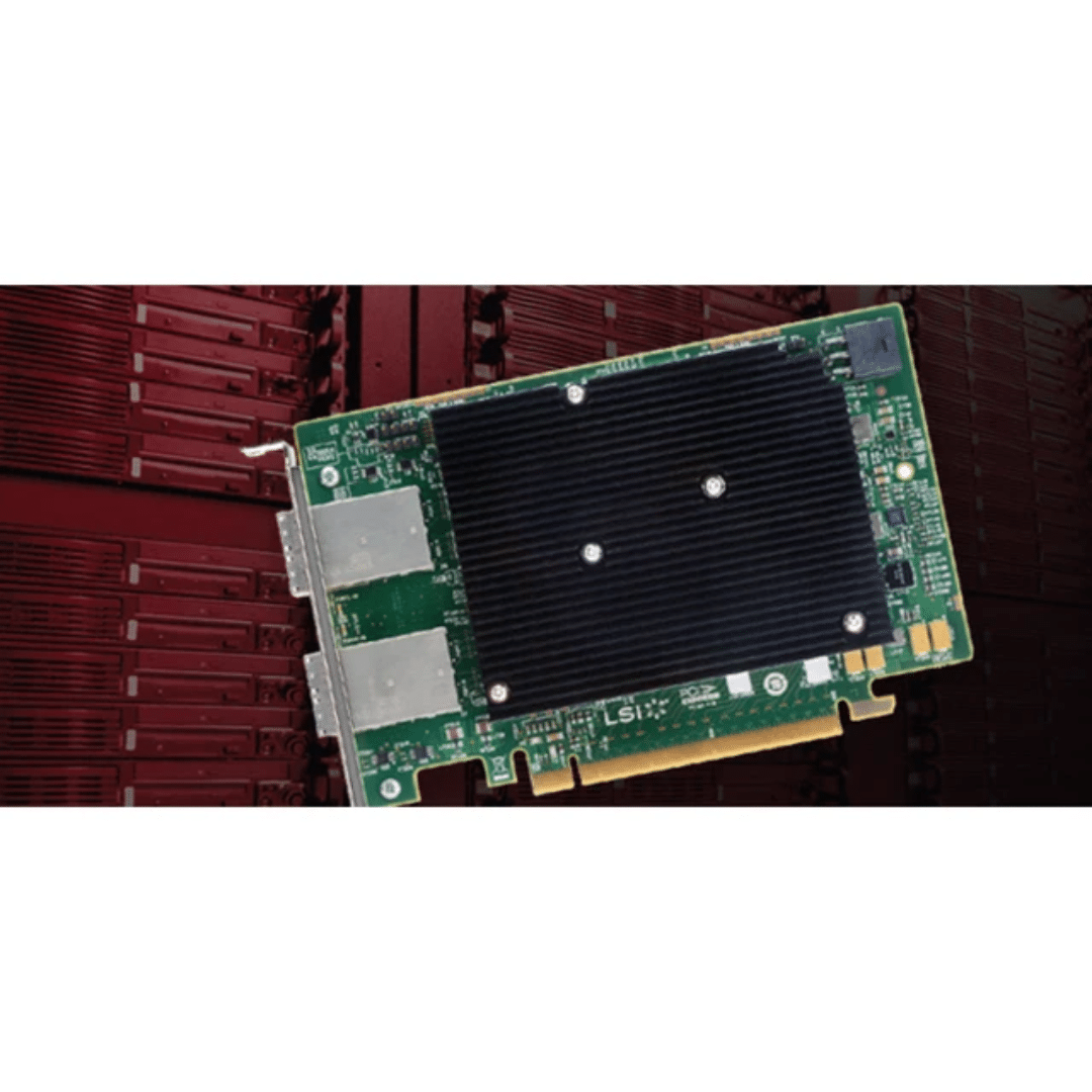 LSI Logic LSI Logic 05-25688-00 9302-16e 16PT SAS 12Gb s PCIE3 30W Host Bus Adapter sgl CC 175256 05-25688-00 (1)