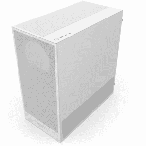 NZXT NZXT CS CC-H52FW-01 H5 Flow ATX Mid Tower TG White Retail CS 288552 CC-H52FW-01