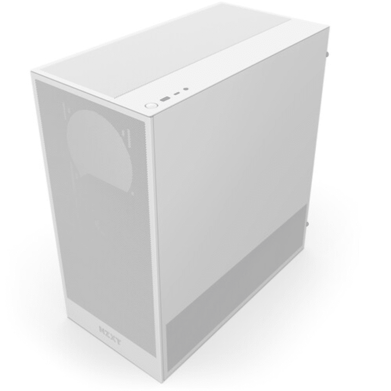 NZXT NZXT CS CC-H52FW-01 H5 Flow ATX Mid Tower TG White Retail CS 288552 CC-H52FW-01
