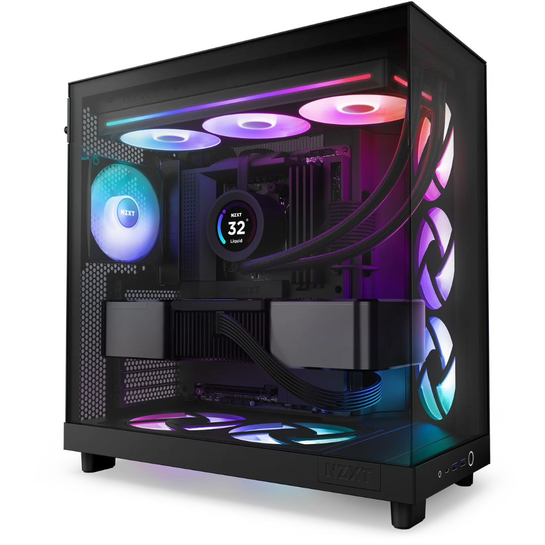 NZXT NZXT Fan RF-U36HF-B1 F360 RGB CORE Black Retail FN 285872 RF-U36HF-B1 (5)
