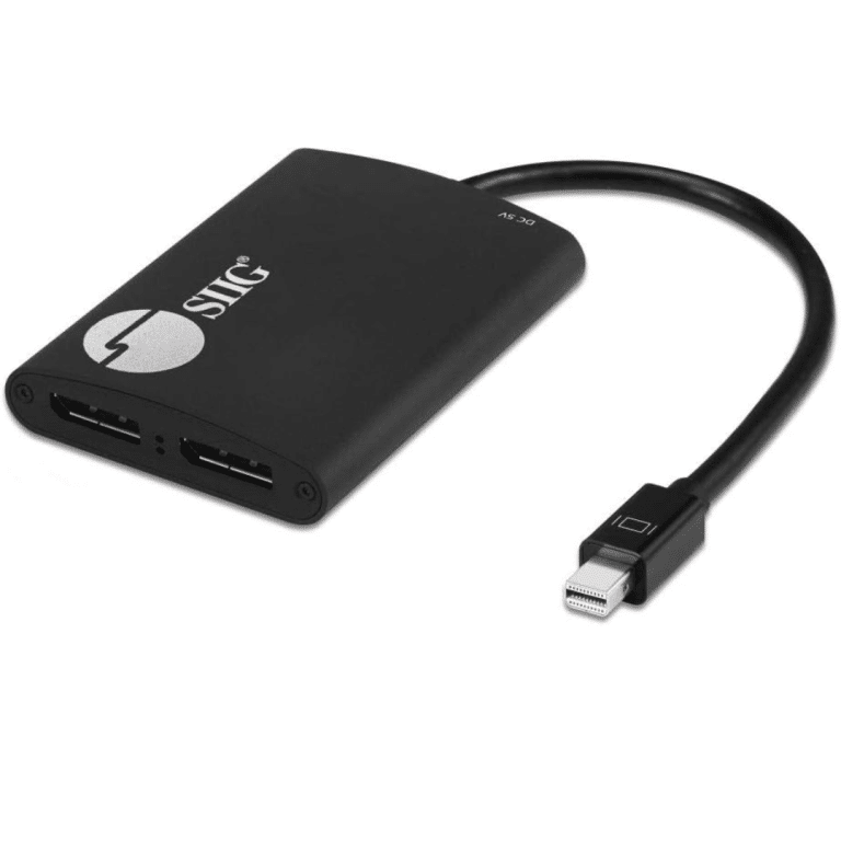 SIIG SIIG AC CE-DP0H11-S1 1x2 DP 1.2 to DisplayPort MST Hub- Multi Monitor Splitter AC 239556 CE-DP0H11-S1
