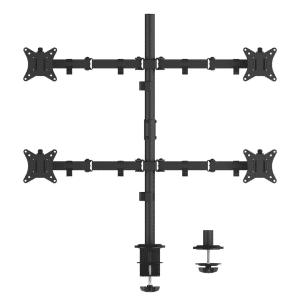 SIIG SIIG AC CE-MT0S12-S1 Articulating Quad Mount Monitor Desk 13-27inch RTL AC 115416 CE-MT0S12-S1