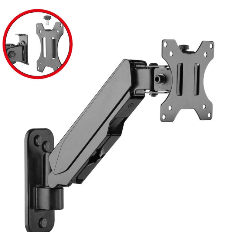 SIIG SIIG AC CE-MT2K12-S1 Aluminum Gas Spring Monitor Wall Mount 17to 32 Retail AC 220395 CE-MT2K12-S1