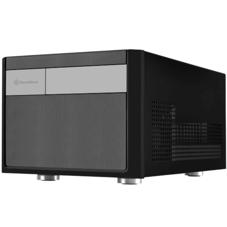 Silverstone MCE Cases Silverstone CS SST-SG11B mATX mDTX mITX 5.25x1 3.5x3 2.5x9 USB Audio MIC ATX CS 221201 SST-SG11B