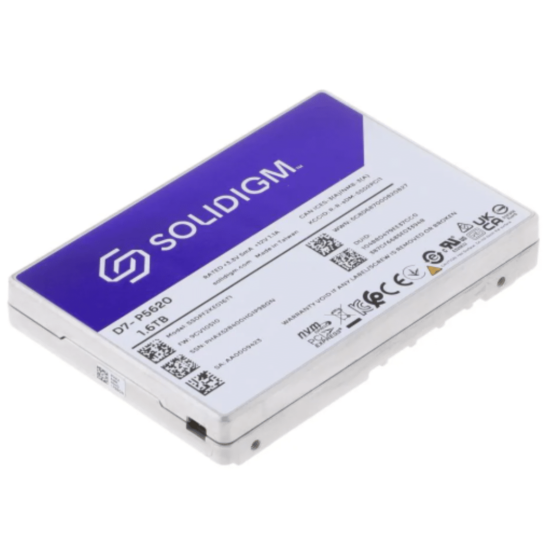 Solidigm Solidigm SSD SSDPF2KE016T11Z D7-P5620 1.6TB 2.5 PCIe4.0x4 3D4 TLC No OPAL RTL SD 287780 SSDPF2KE01 (1)