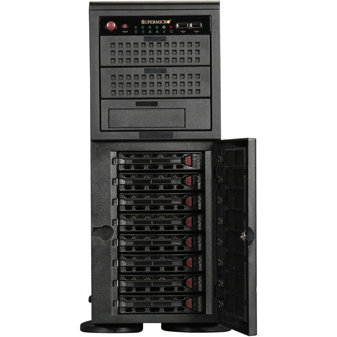 Supermicro Supermicro CS CSE-745BTQ-R920B 4U Full Tower 8x3.5 2.5HS 920W Black BrownBox CS 252049 CSE-7