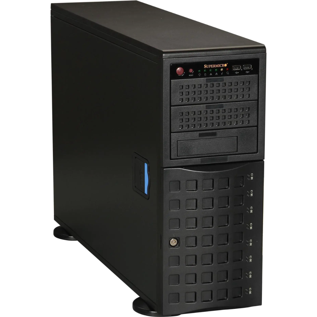 Supermicro Supermicro CS CSE-745BTQ-R920B 4U Full Tower 8x3.5 2.5HS 920W Black BrownBox CS 252049 CSE-745 (1)