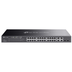 Switch Tp-link Sl2428p Omada Smart 24p Poe Plus 10-100mbs 4p Gigabit - Switchs - TL-SL2428P