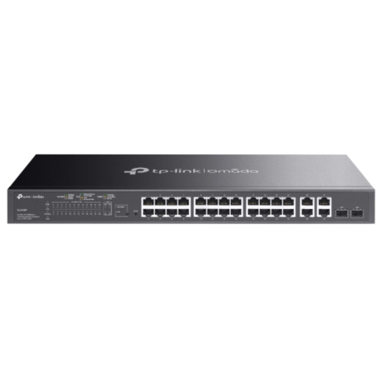 Switch Tp-link Sl2428p Omada Smart 24p Poe Plus 10-100mbs 4p Gigabit - Switchs - TL-SL2428P