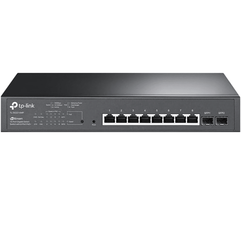 TP-Link TP-Link NT SG2210MP Omada JetStream 10PT Gigabit Smart SWT 150W PoE Budget NT 248022 SG2210MP