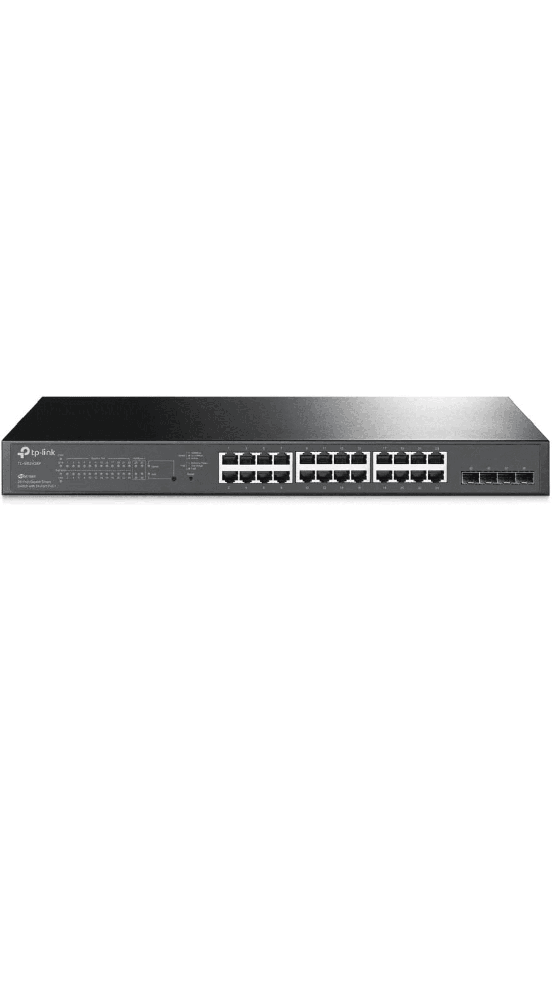 TP-Link TP-Link NT SG2428P Omada JetStream 28PT Gigabit Smart SWT 250W PoE Budget NT 248021 SG2428P (1)