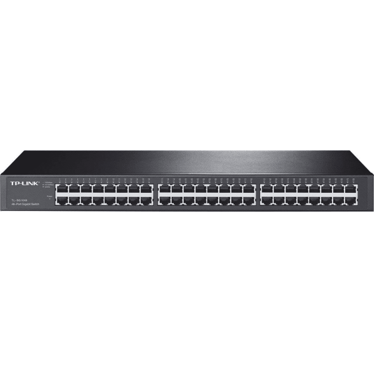 TP-Link TP-Link Switch TL-SG1048 48Port Gigabit 10 100 1000Mbps Unmanaged Retail NT 109941 TL-SG1048