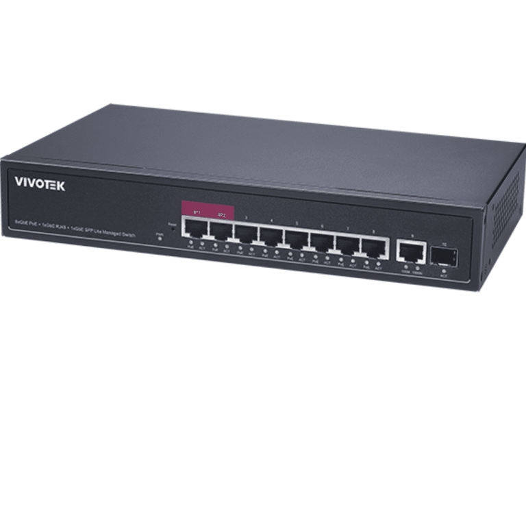 Vivotek Vivotek SWT AW-GEL-105A-110 2xGE bt 90W PoE+6xGE 30W PoE+1xGE UTP+1xGE SFP NT 290169 AW-GEL-105A-110