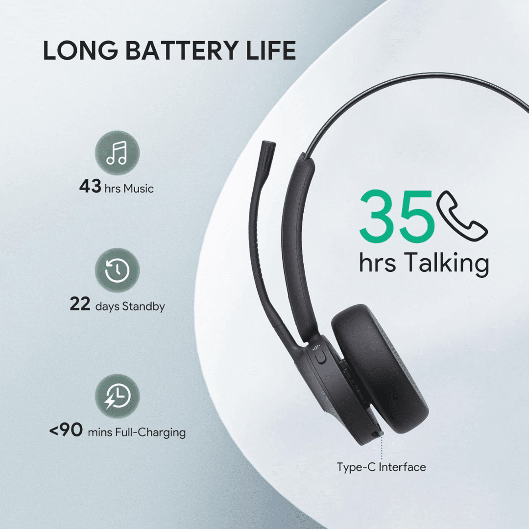 Yealink Yealink HE 1208706 BH70 Mono UC USB-C A Essential Bluetooth Retail HE 293619 1208706 (1)