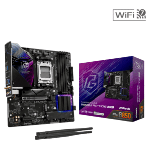 ASRock Inc. ASRock MB B850M Riptide WiFi AMD B850 AM5 Max256GB DDR5 Micro ATX Retail MB 294523 B850M RIPTIDE WIFI