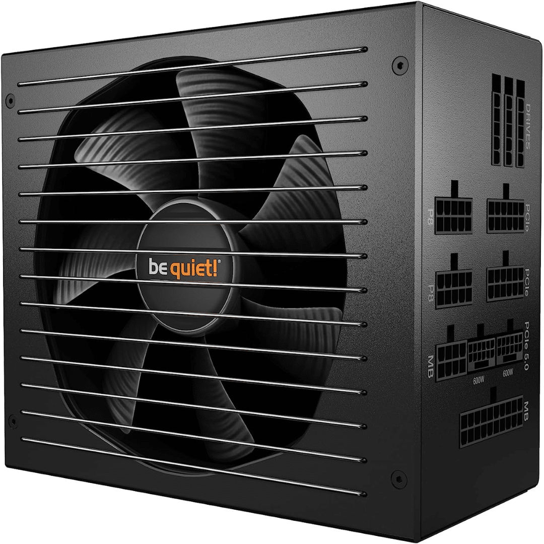 be quiet! be quiet! PS BN518 1500W STRAIGHT POWER 12 ATX3.0 80Plus Platinum Black Retail PS 288287 BN518 (1)