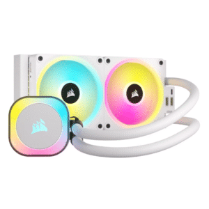 Corsair Memory Corsair Fan CW-9061005-WW iCUE LINK H100i RGB White AIO 240mm Radiator Retail FN 284069 CW-9061005-WW