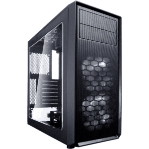 Fractal Design Focus G Computer Case With Side Window - CS - CA-FOCUSBW - FRACTAL - 817301014908 - FD-CA-FOCUS-BK-W