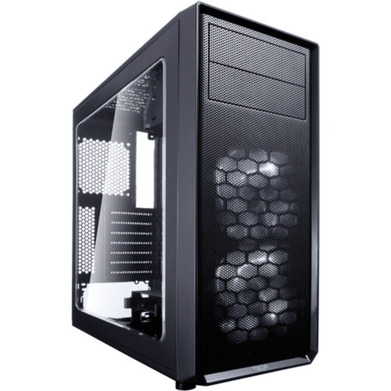 Fractal Design Focus G Computer Case With Side Window - CS - CA-FOCUSBW - FRACTAL - 817301014908 - FD-CA-FOCUS-BK-W