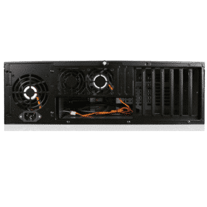 iStarUSA iStarUSA Rack Mount 3U D-300-FS Black NO PS 1 2 (5)Drive LED USB FAN Brown Box RN 101476 D-300-FS