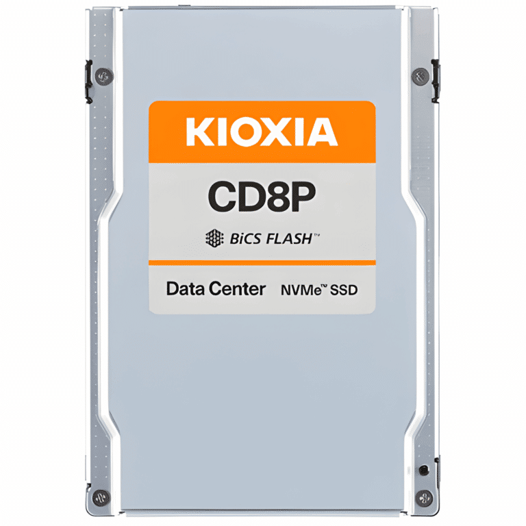 KIOXIA CD8P-R Series KCD8DPUG1T92 1,920 GB 2.5-inch Data Center Nvme Read Intensive SSD - SSD - CD8P1SE1T9 - KIOXIA - KCD8DPUG1T92