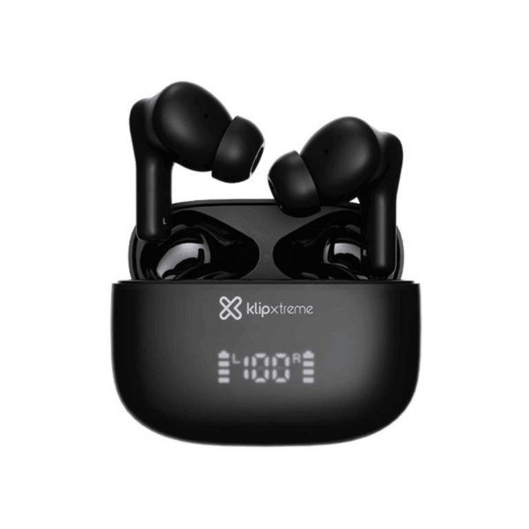 Klip Xtreme - True wireless earphones - Para Phone / Para Portable electronics / Para Tablet - Wireless - 26Hrs Hybdrid ANC Black - Audio y Video - Auriculares - KTE-850BK